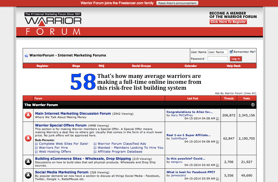 Warrior Forum