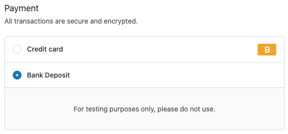 shopify test orders