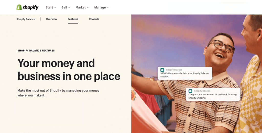 Shopify số dư