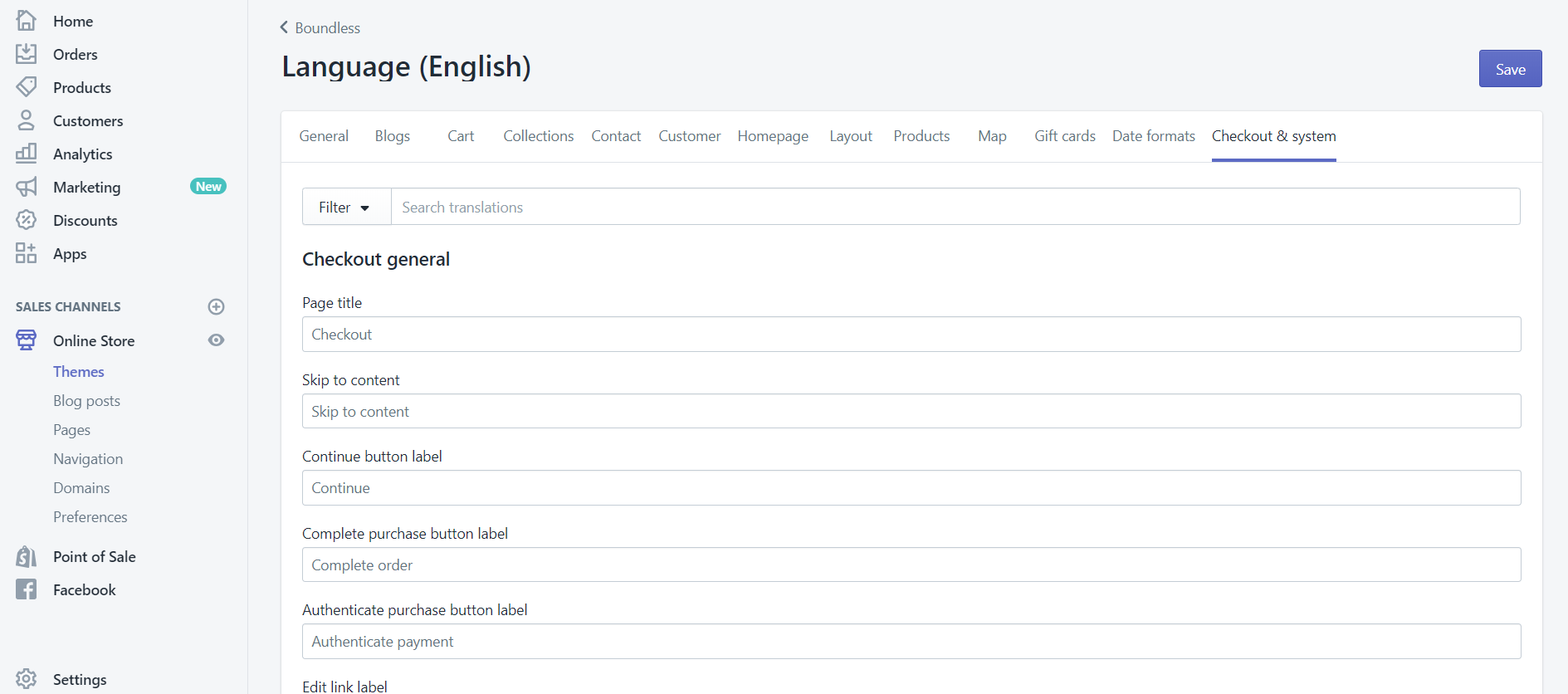Shopify Order Status Page
