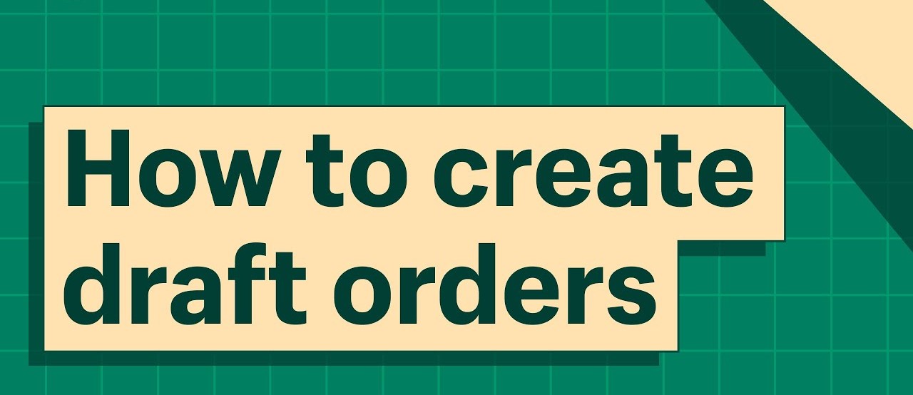 shopify draft orders