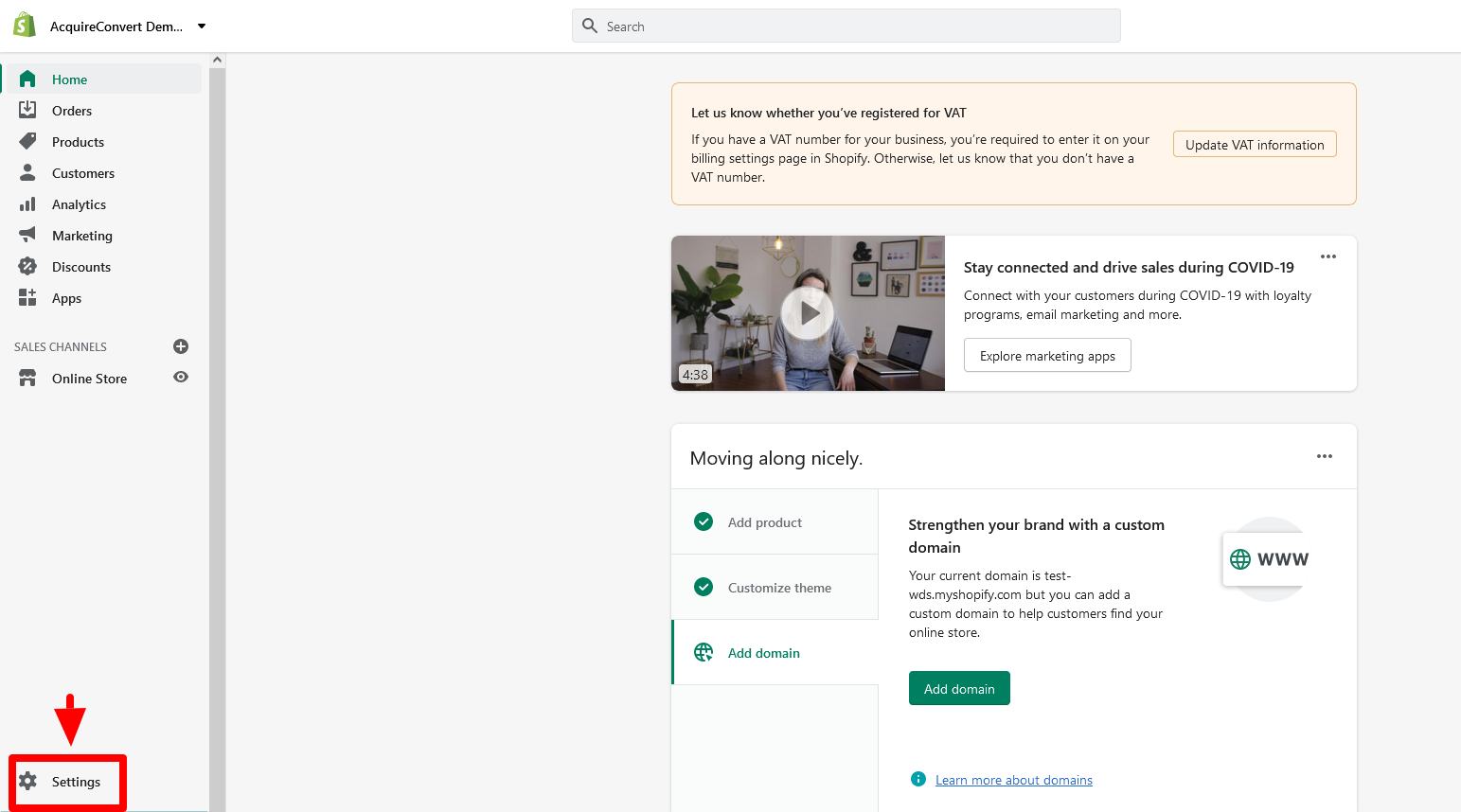 Shopify locations