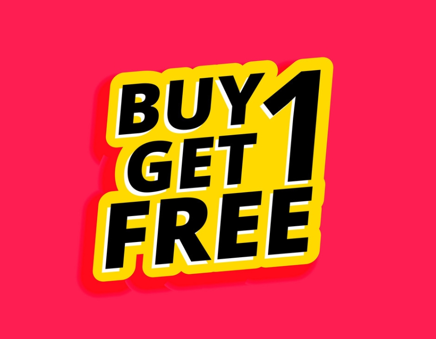 Bye one get one free 