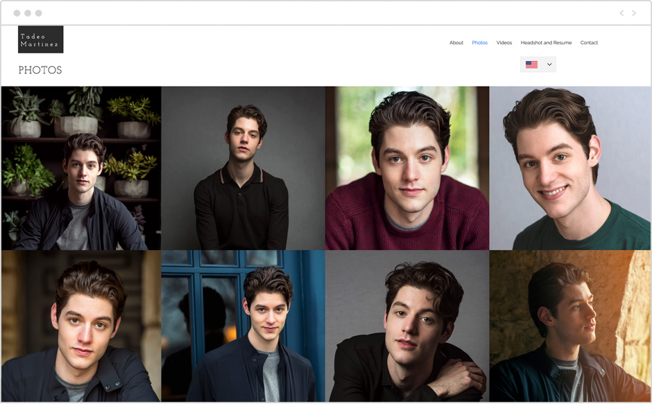 actor websites
