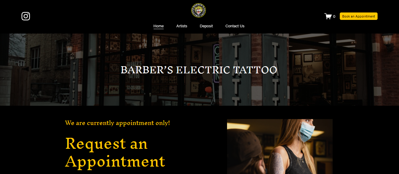 15 Stunning Surefire Squarespace Tattoo Websites for Design Inspiration