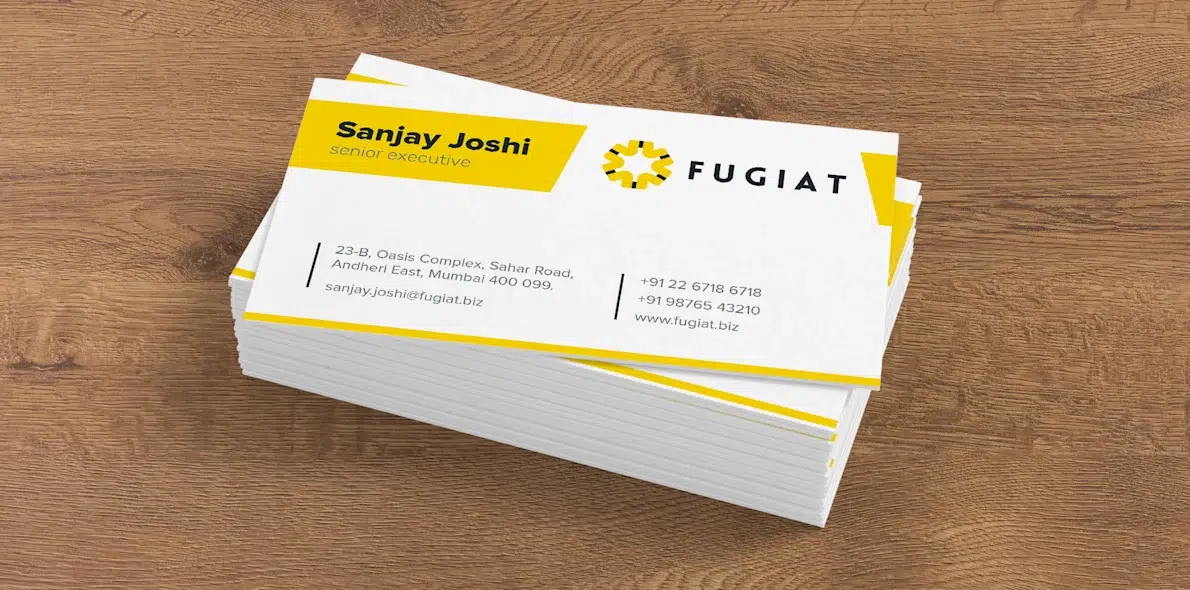 artist business card examples