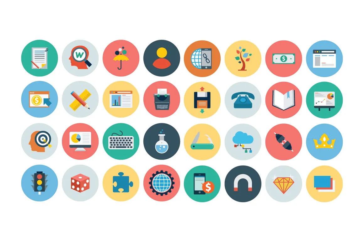 web design icons