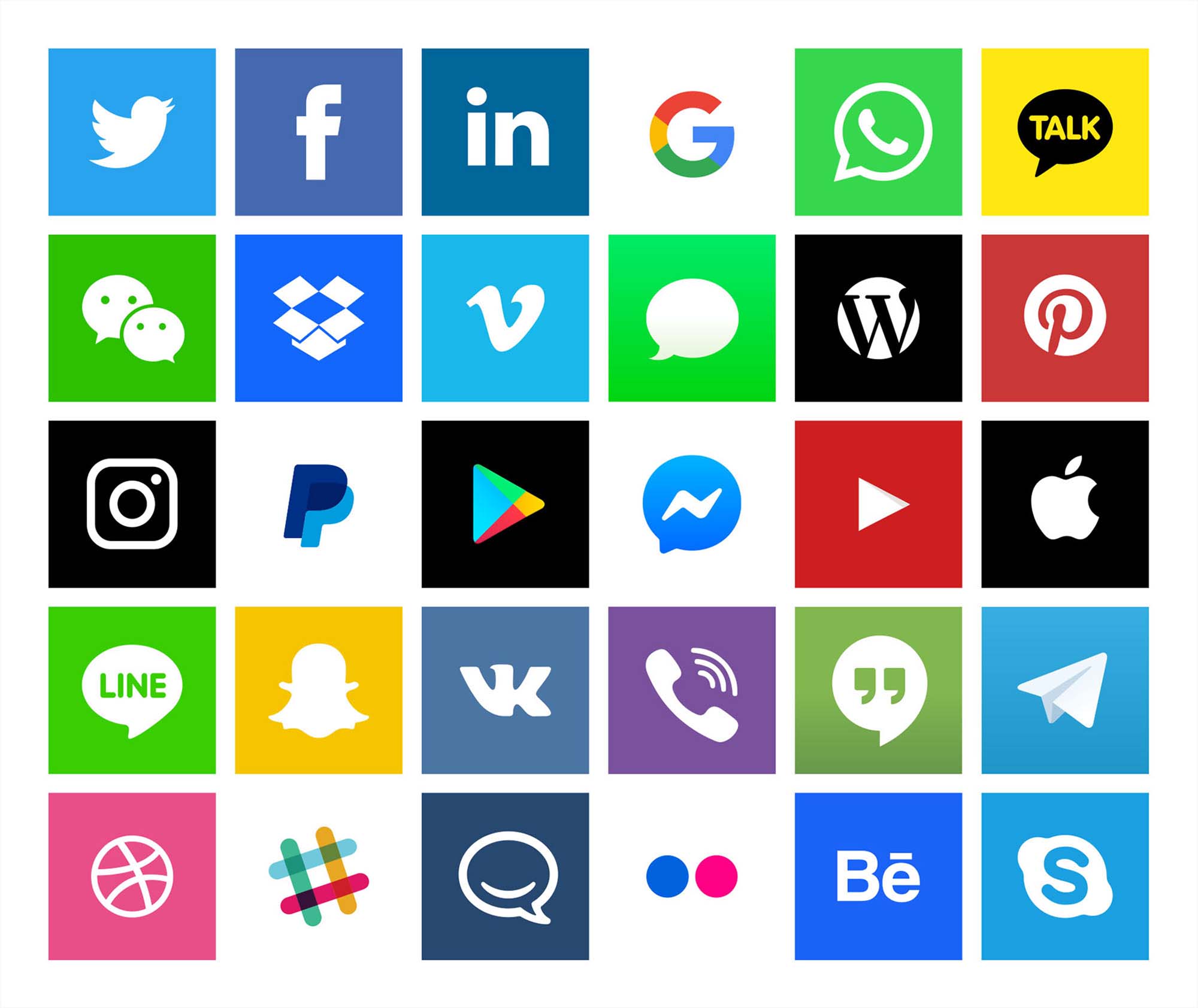 web design icons