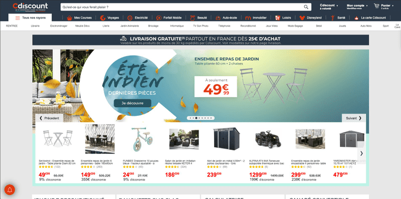 eCommerce companies in France