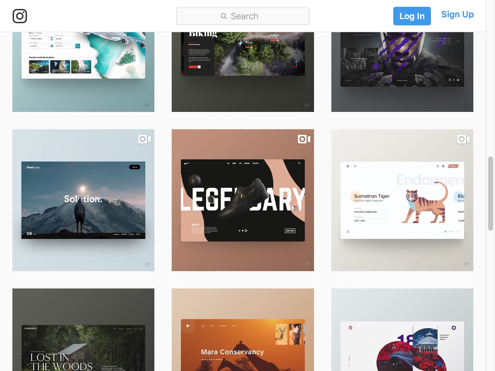 Corporate website design