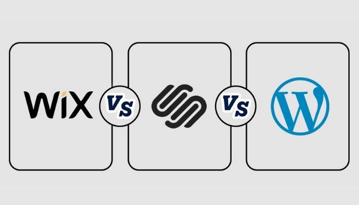 Wix vs Squarespace vs WordPress