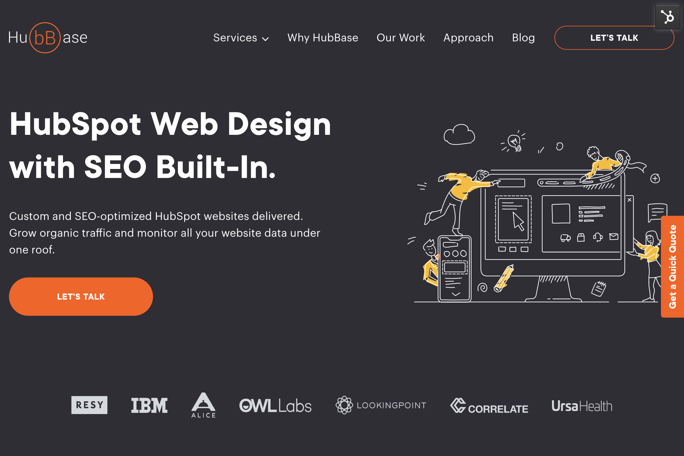 marketing website design