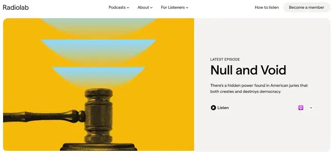 Showcase Your Voice: Inspiring Podcast Website Examples
