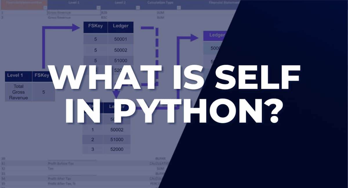 self in python