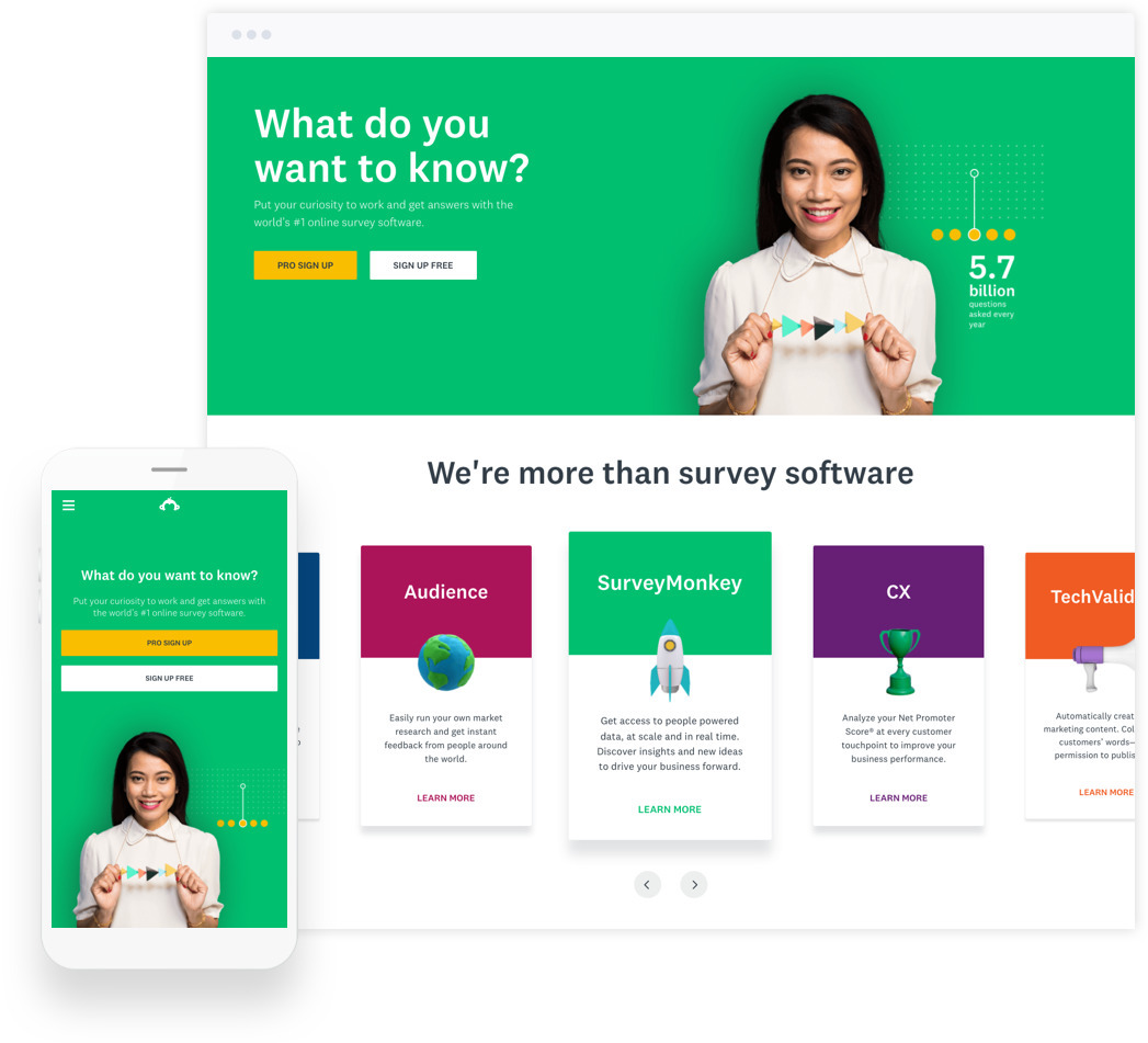 marketing website design