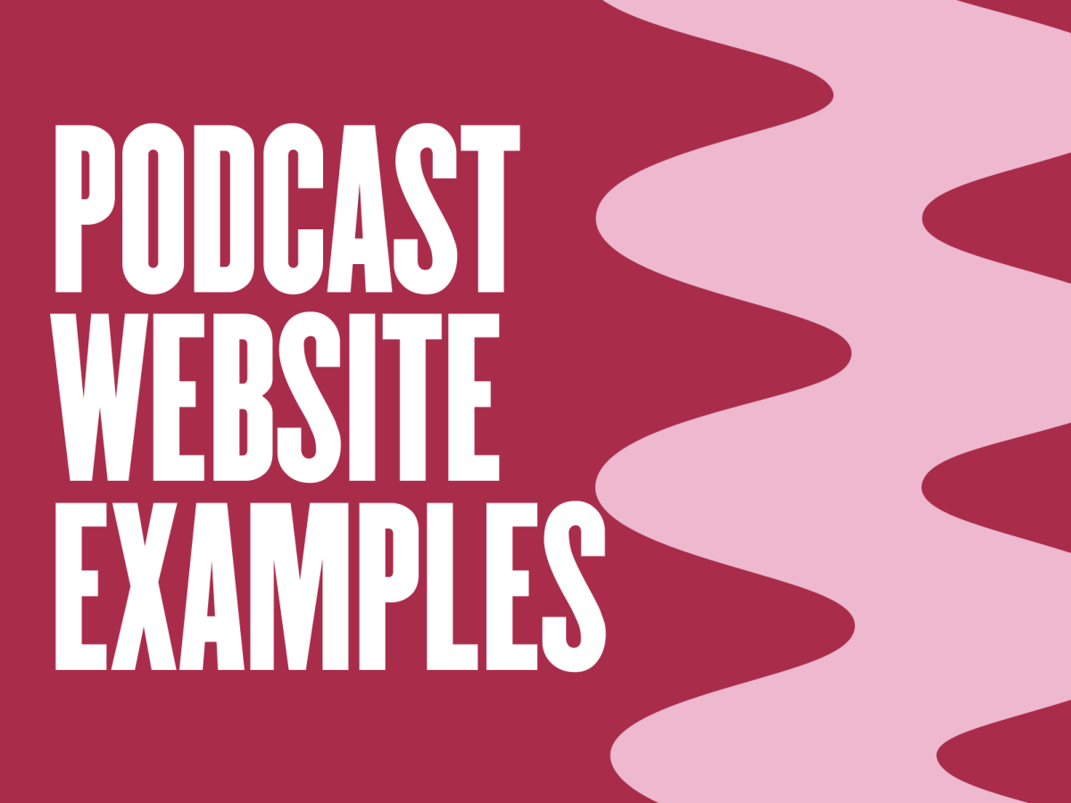 podcast website examples