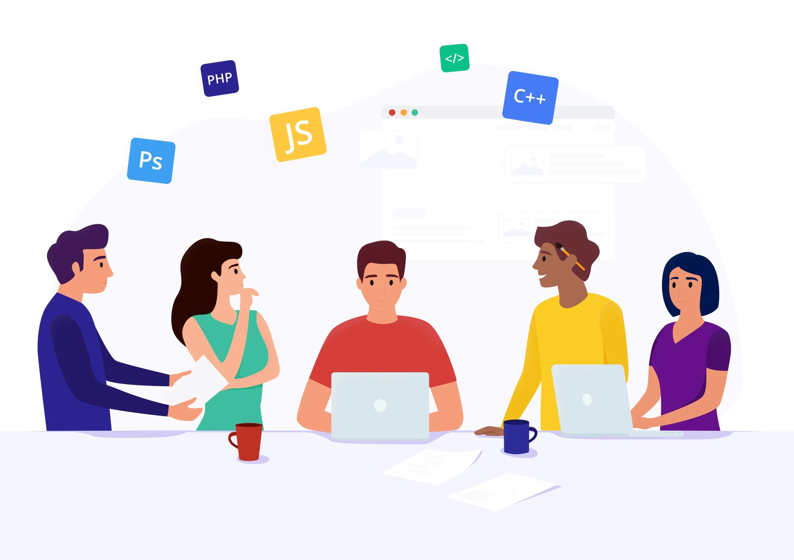 software development team