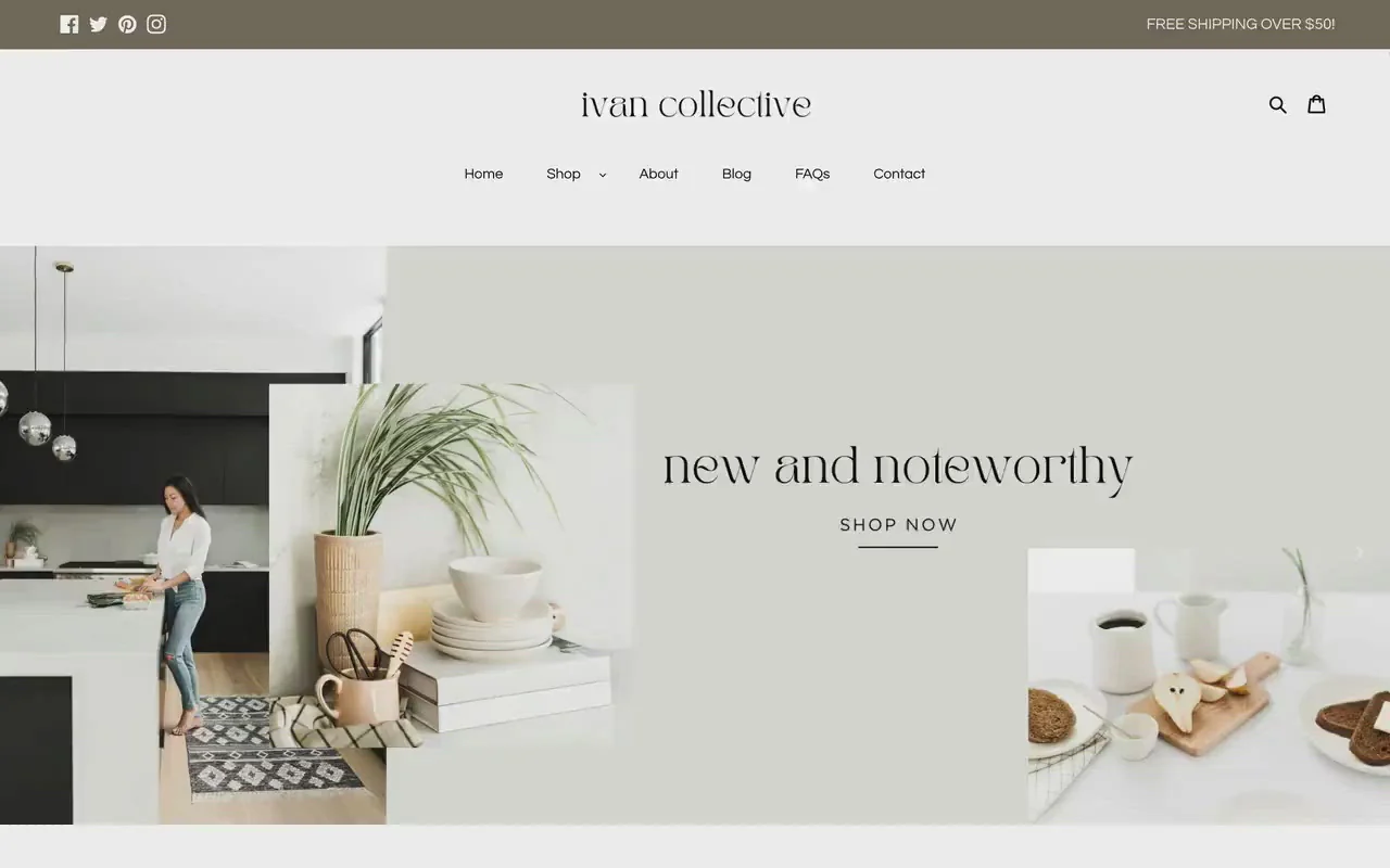aesthetic websites