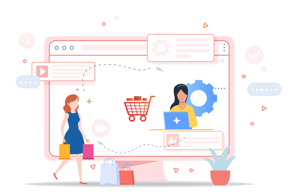 d2c ecommerce website development