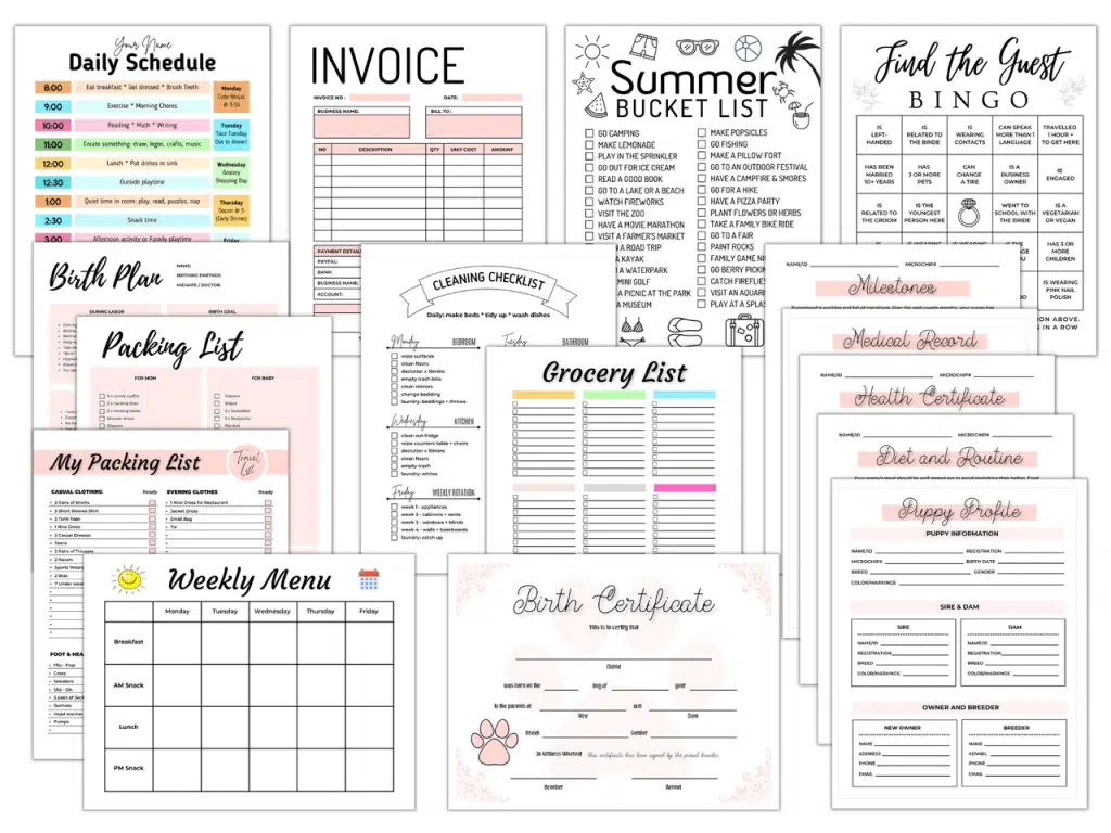 templates