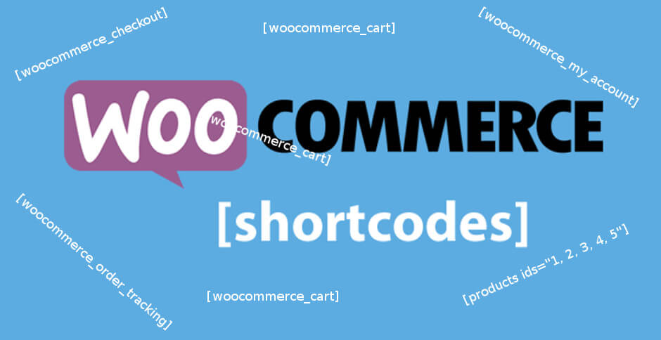 woocommerce shortcodes