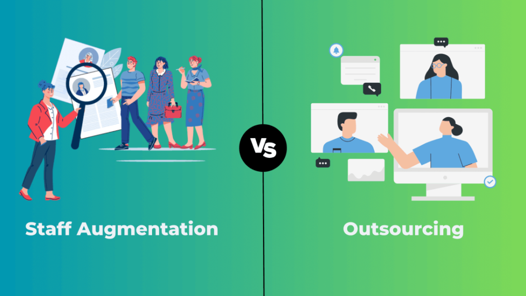 staff augmentation vs outsourcing