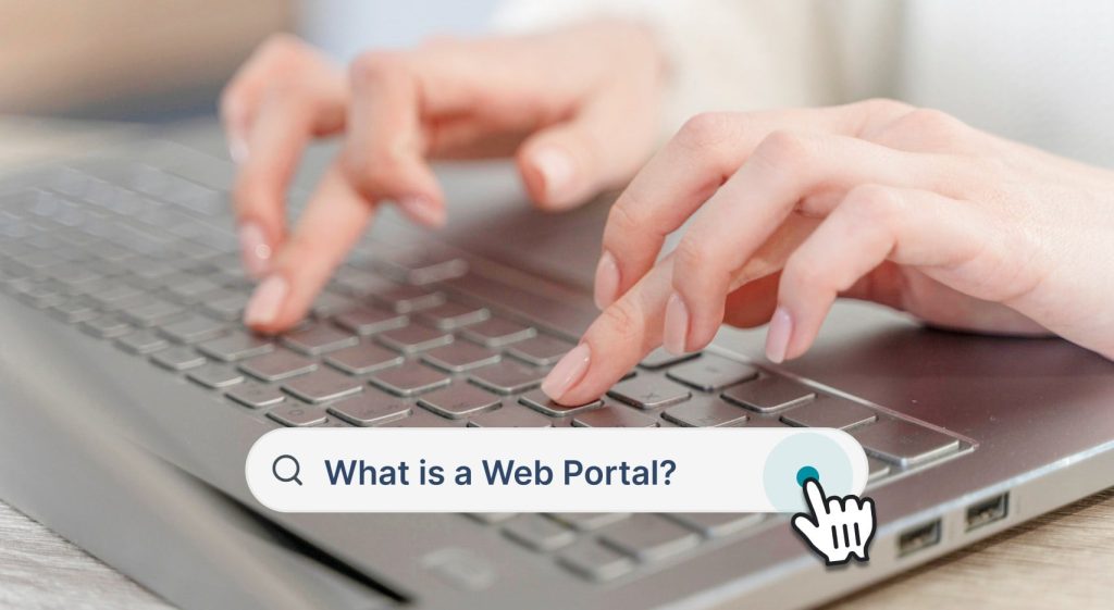 difference between website and web portal